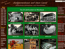 Tablet Screenshot of damals-im-wendland.de
